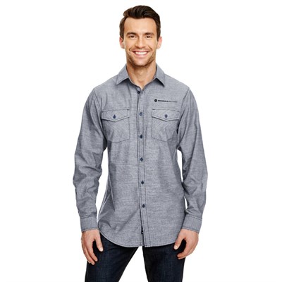Burnside Men's Chambray Woven Shirt